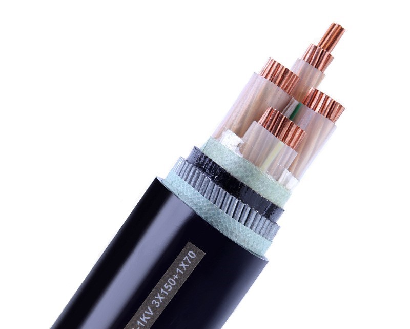 0.6/1kV XLPE insulated PVC sheath Power Cable